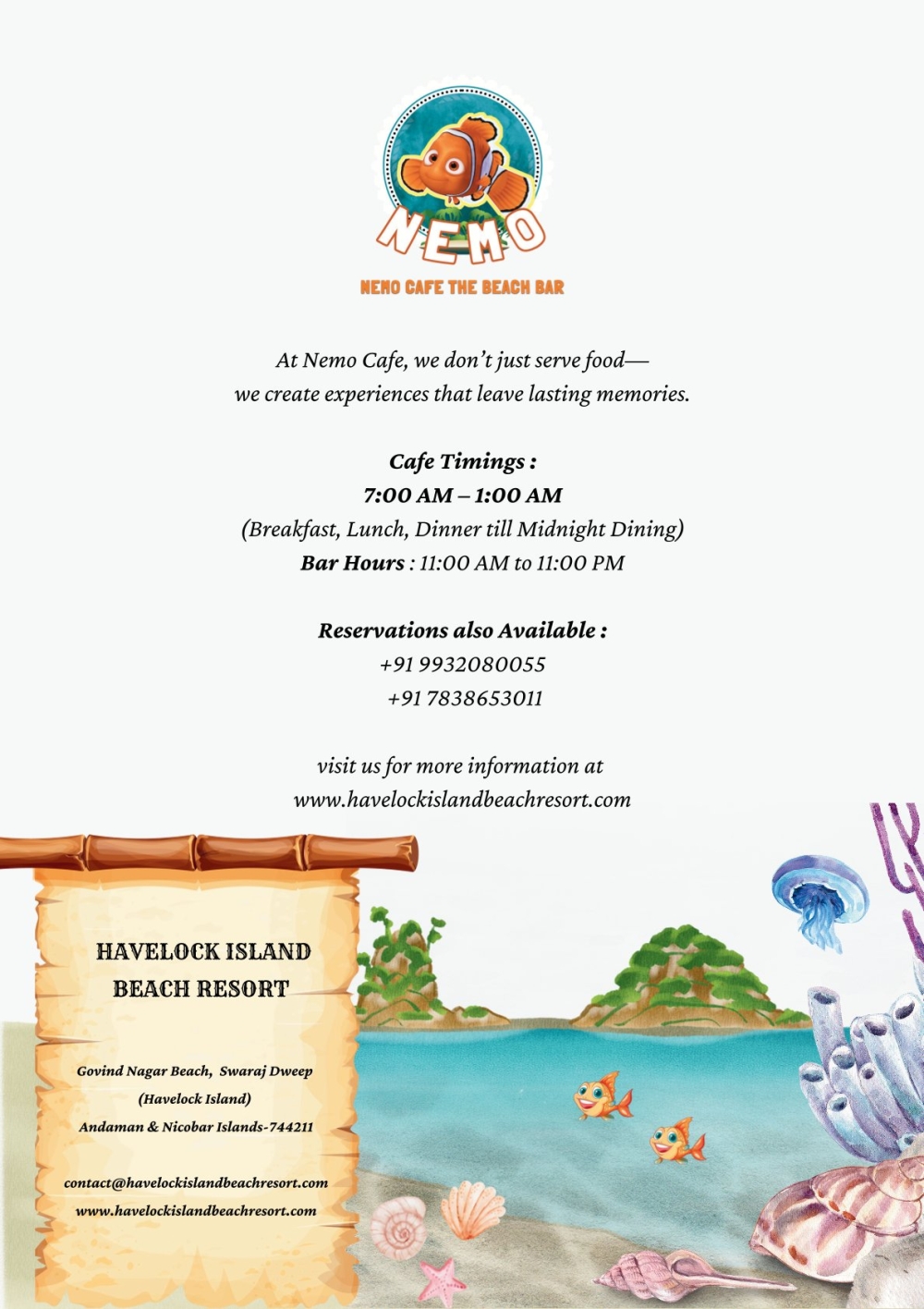 Nemo Cafe Food Menu23