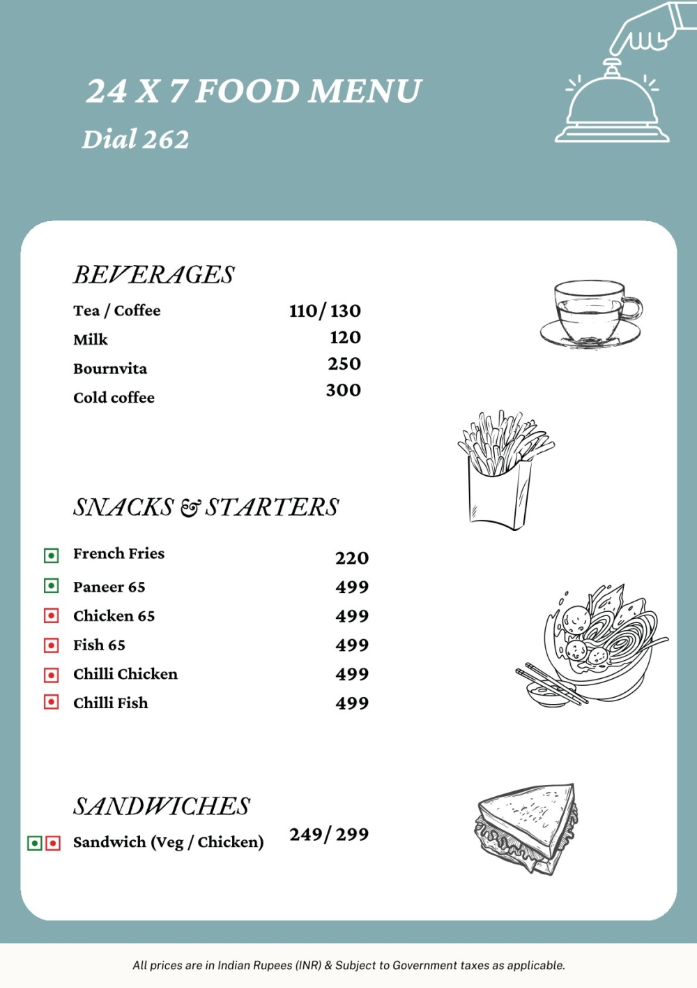 Sea Dragon Food Menu24
