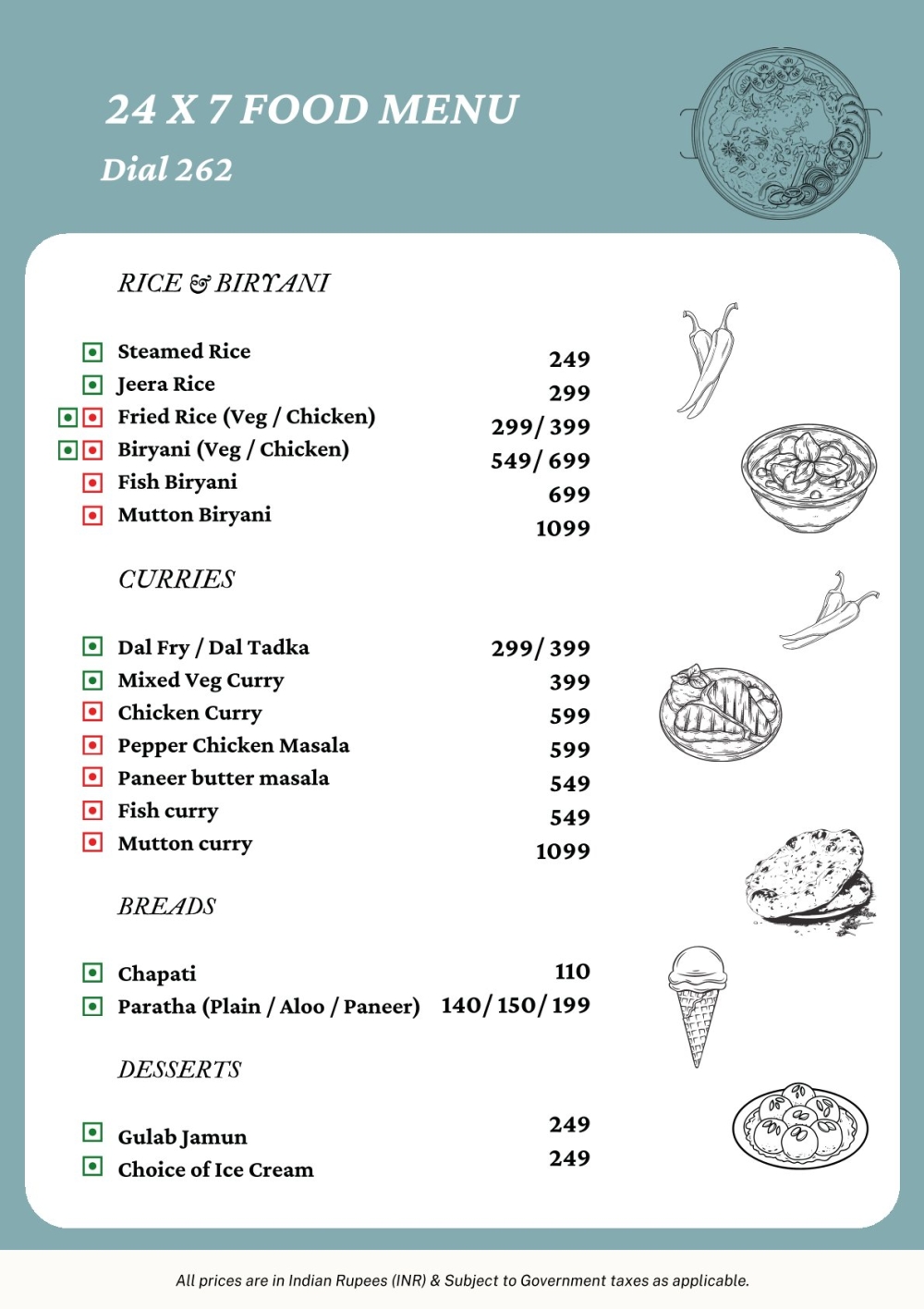Sea Dragon Food Menu25