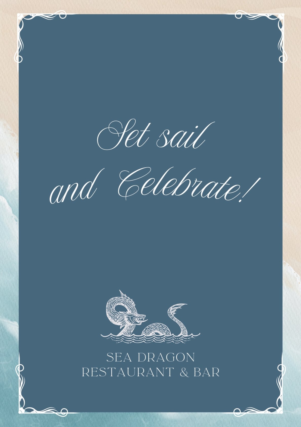 Sea Dragon Bar Menu1