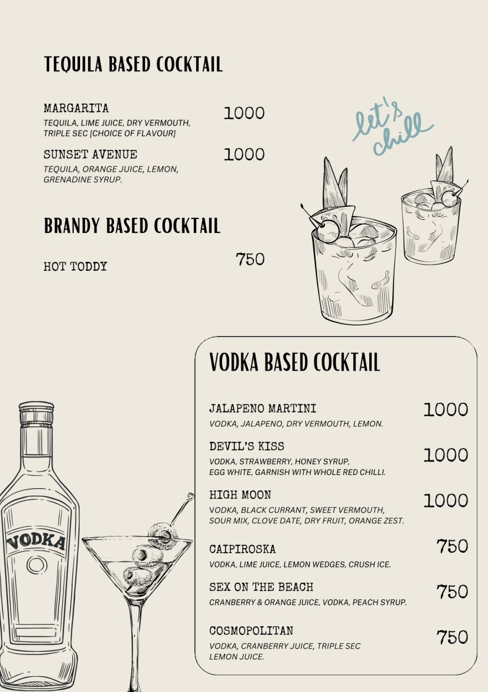 Sea Dragon Bar Menu9
